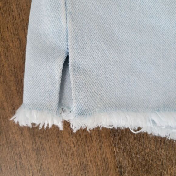 Levi's 501 Denim Shorts High Rise Button Fly Luxor 32 NEW - Picture 4 of 9